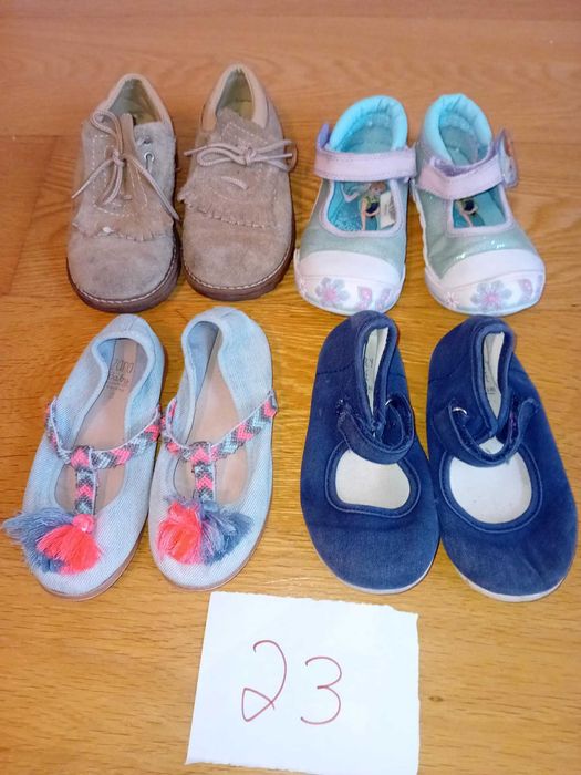 Lote sapatos criança, tamanhos 21 a 23