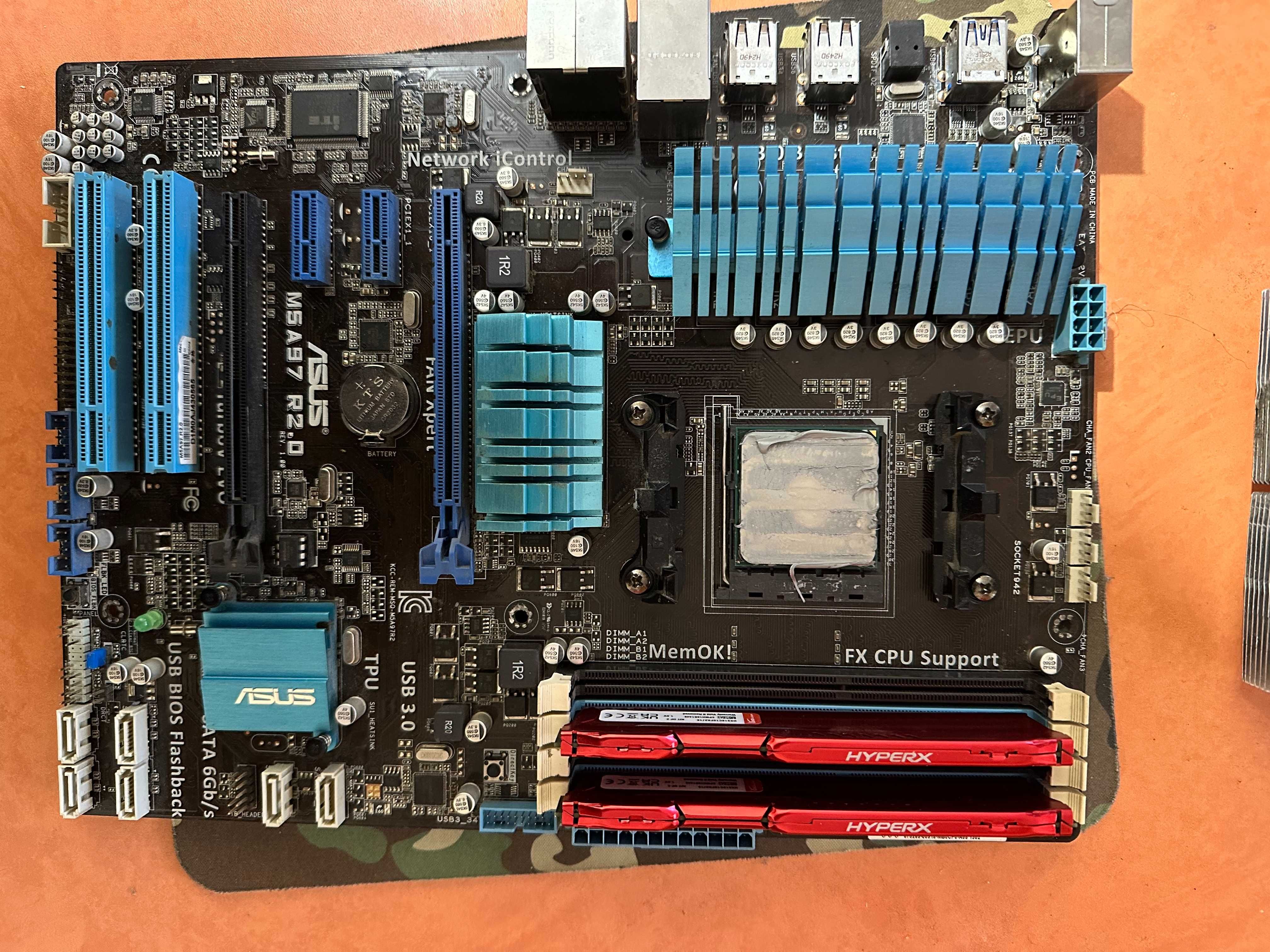 Asus m5a97 r.20+fx-8320+16gb ddr3