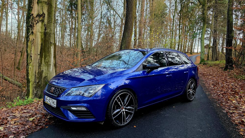 Seat Leon CUPRA ST 2.0TSi 290KM 2 właścicieli Pedantyczny stan FULL