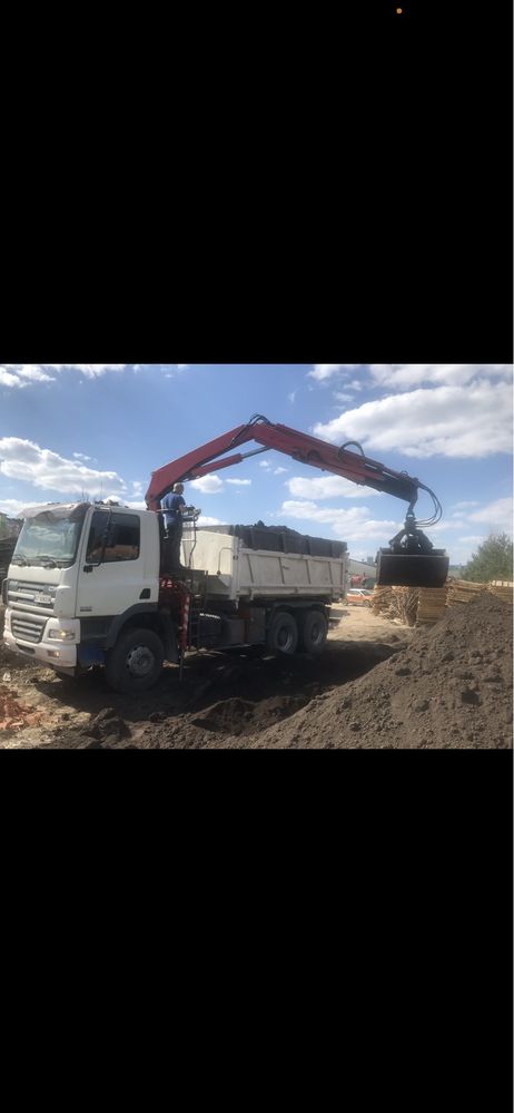 DAF CF85.380 Маніпулятор-Самоскид