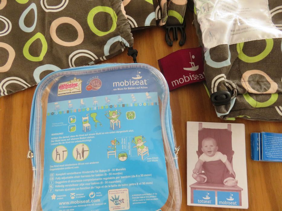 Cadeira refeição bébé / criança MOBISEAT 6 aos 30 meses linda lavável