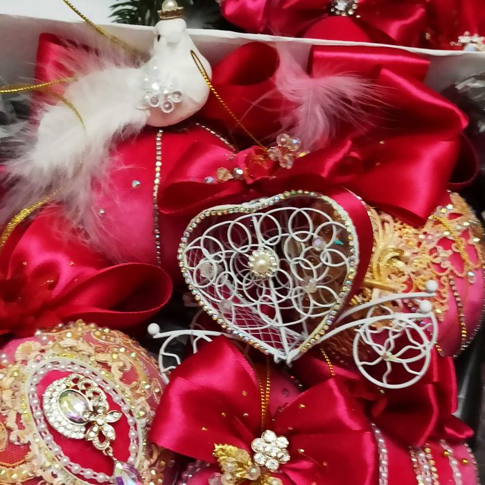 Розпродаю. Шикарний набір іграшок на ялинку, новорічний декор. Пишіть