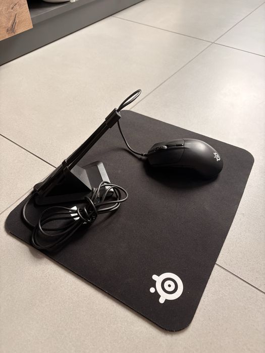 zestaw myszka, bungee, podkładka M STEELSERIES RAZER