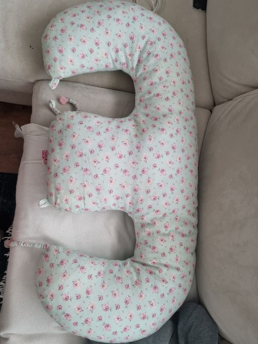 Almofada dupla de amamentação para gemeos