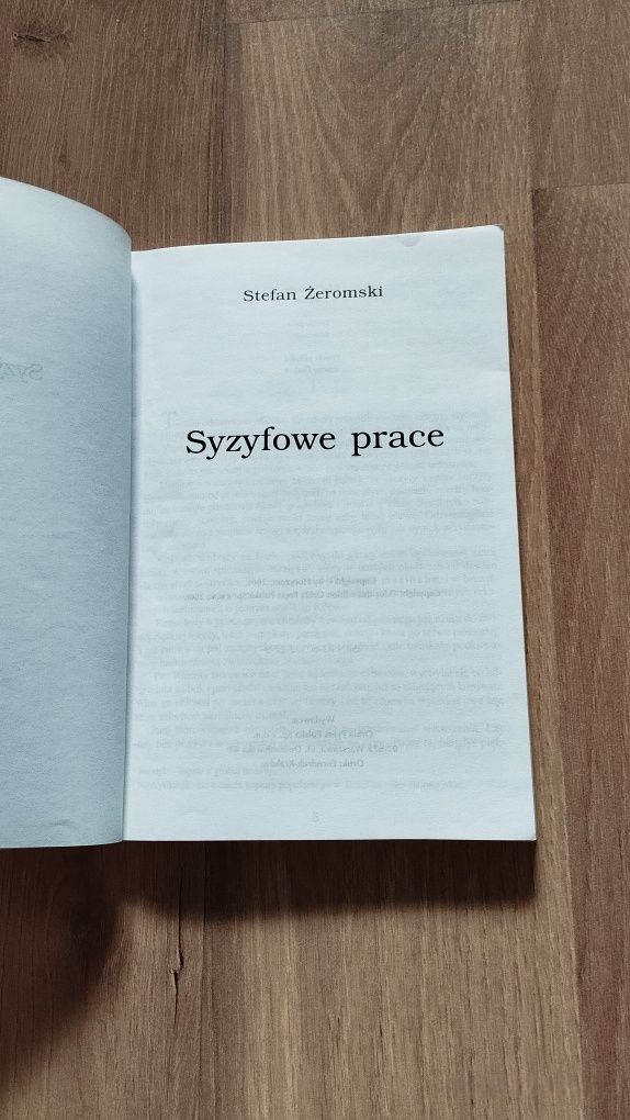 Stefan Żeromski - Syzyfowe prace