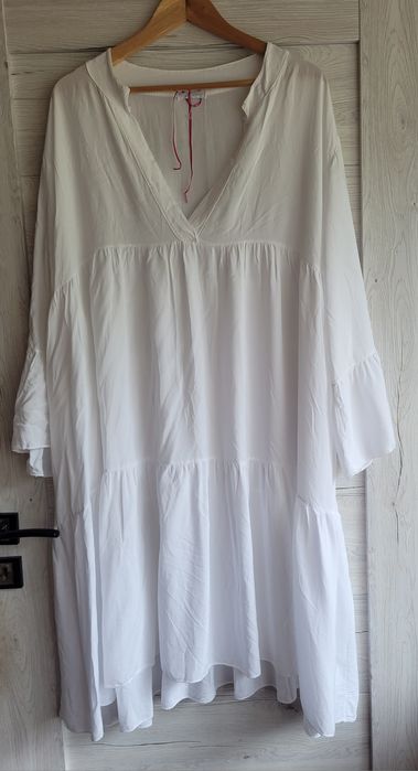 Sukienka zwiewna big size made in Italy