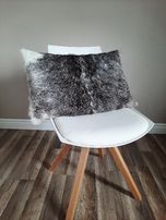 Poduszki Dekoracyjne Skóra Naturalna Kozia Różne Kolory 60x40 cm