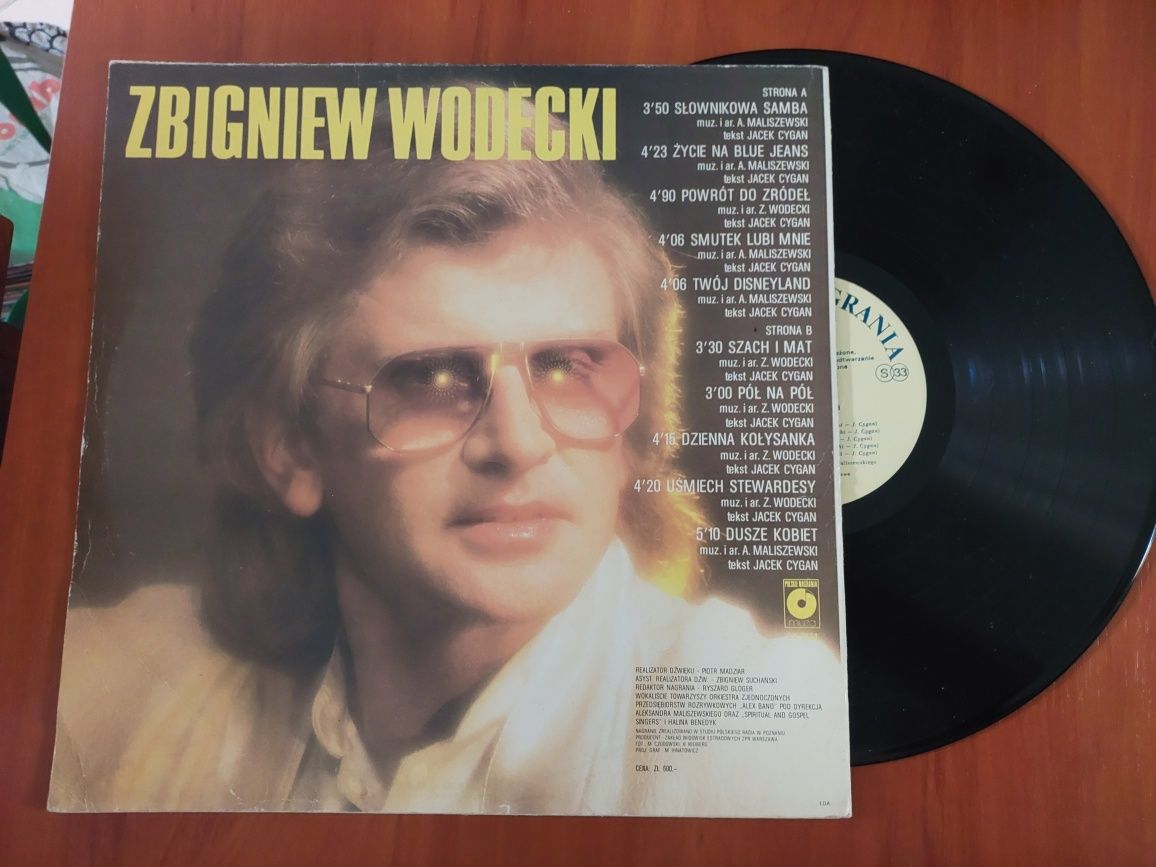 Zbigniew Wodecki - Dusze Kobiet 1987 LP Winyl EX