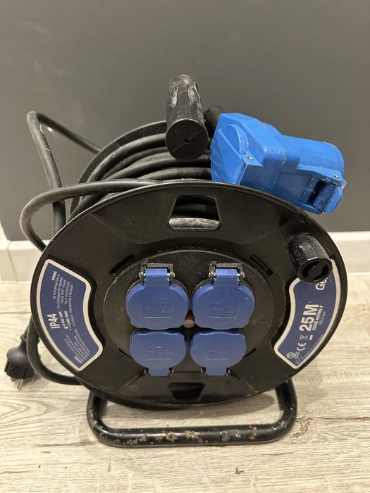 Pzedłużacz bębnowy 25m Gelia