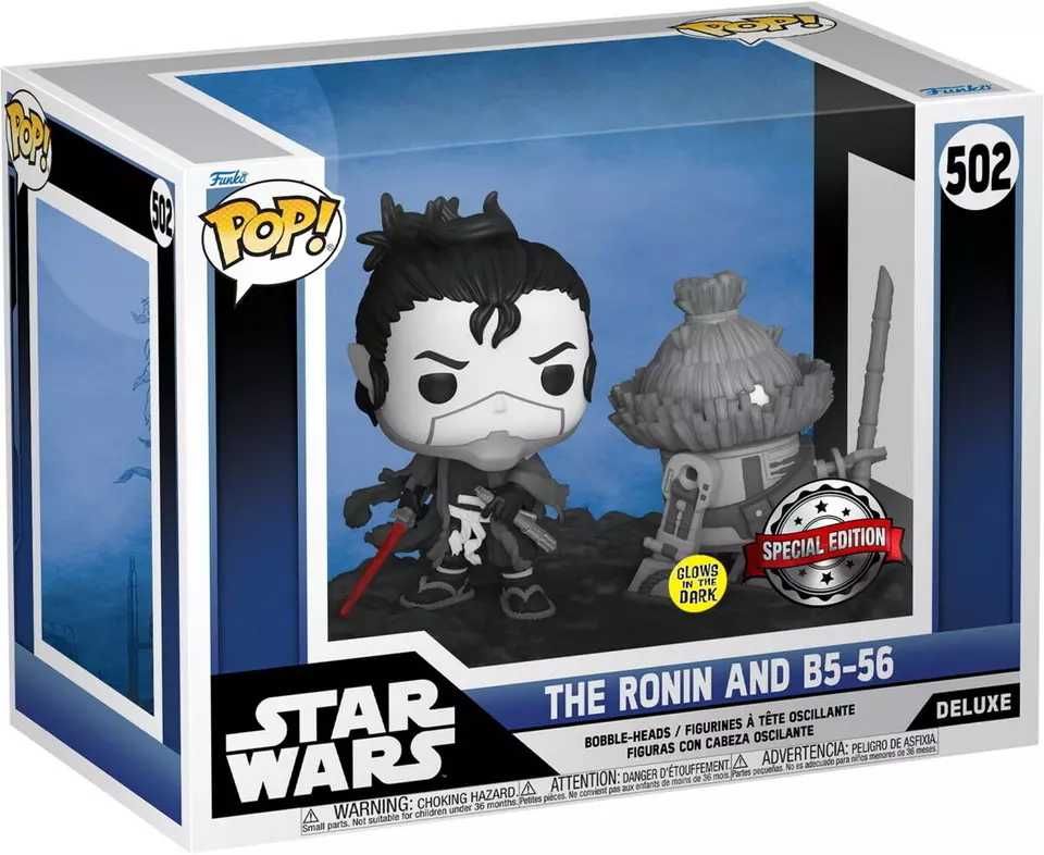 Funko Pop! Star Wars The Ronin und B5-56 Glow in the Dark Spec Edition
