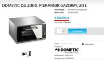 OKAZJA Piekarnik Dometic OG200 do przyczepy / kampera