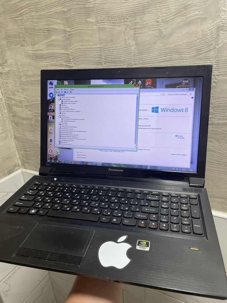 Ноутбук Lenovo V570c 6gb/i3-2348m 500gb в хорошому стані