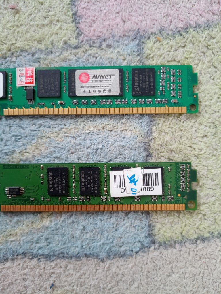 Память ОЗУ DDR3 Kingston 8Gb и 2 Gb