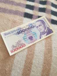 100000 zł 1993 r banknot Moniuszko