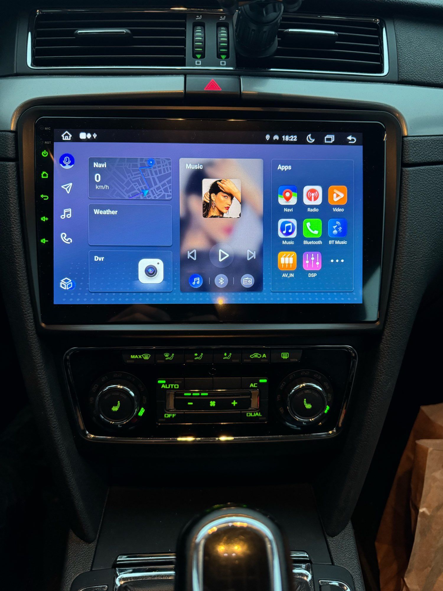 Radio Android 10cali Skoda Superb 2 2008/2015 CarPlay Kamera GPS WiFi