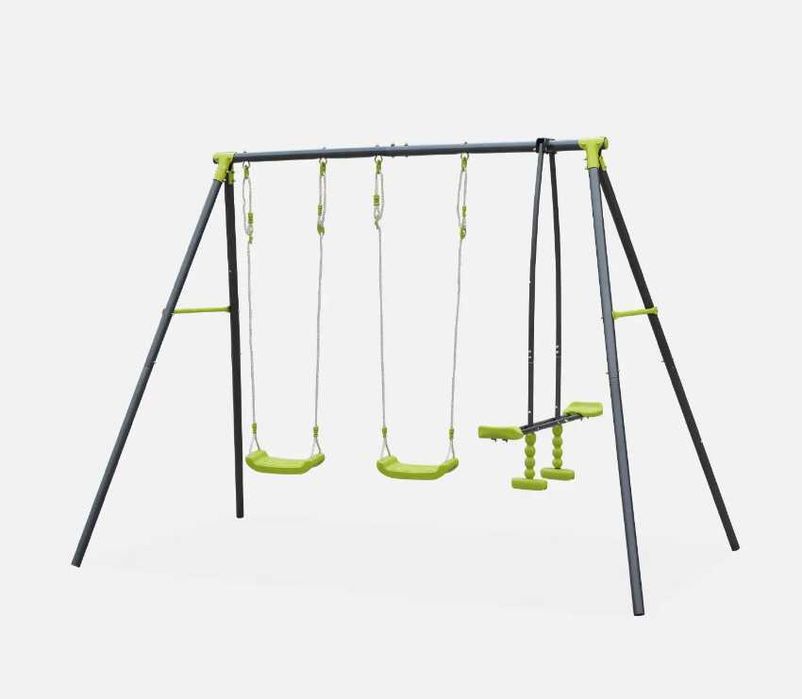 Baloiço 2 Lugares + 1 Cavalo