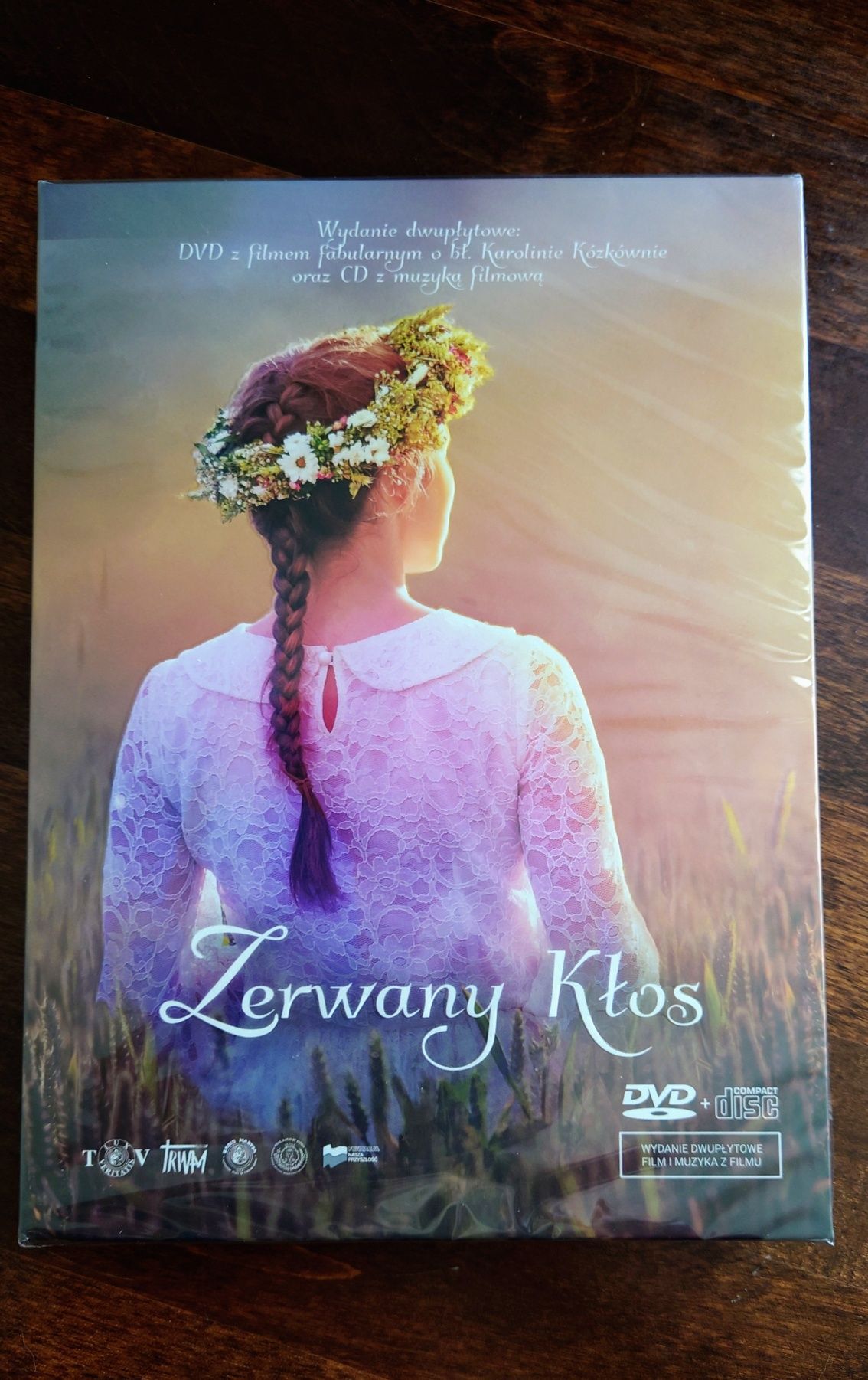 Nowy, zafoliowany DVD film "Zerwany Kłos" o bł. K. Kózkównie