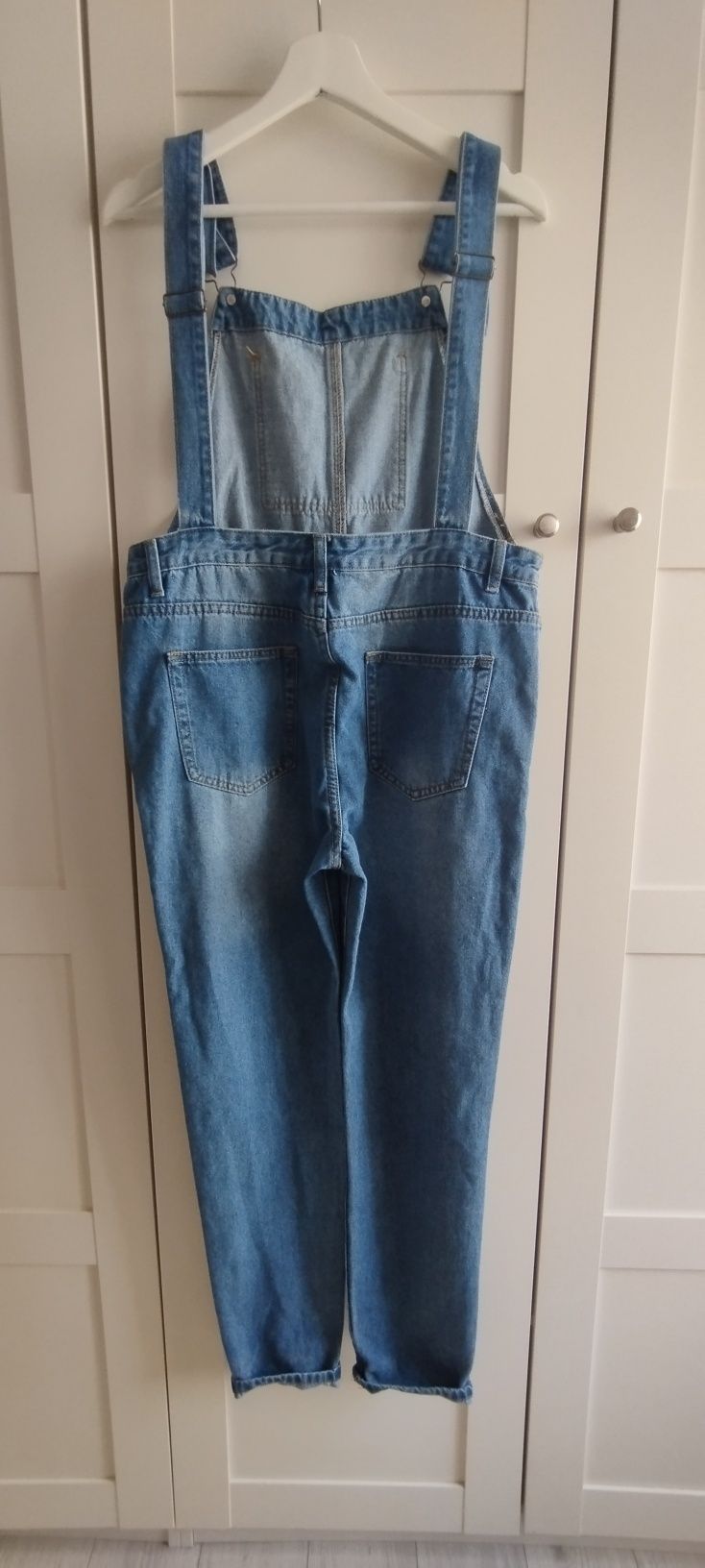 Ogrodniczki jeansowe damskie