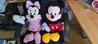 Pack 2 peluches Mickey e Minnie tamanho grande novos