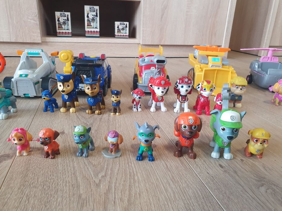 Psi patrol figurki plus pojazdy Super Okazja