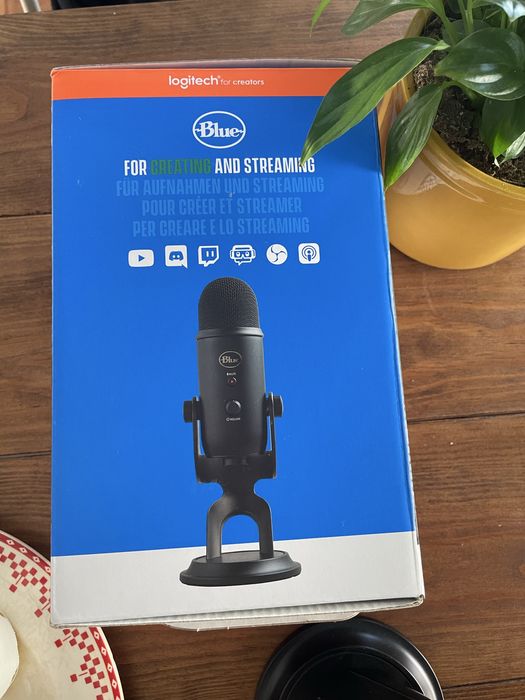 Migrofone Logitech Blue Yeti
