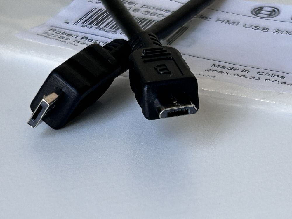 Kabel ładujący Bosch USB mikro A - micro B do INTUVIA NYON KIOX