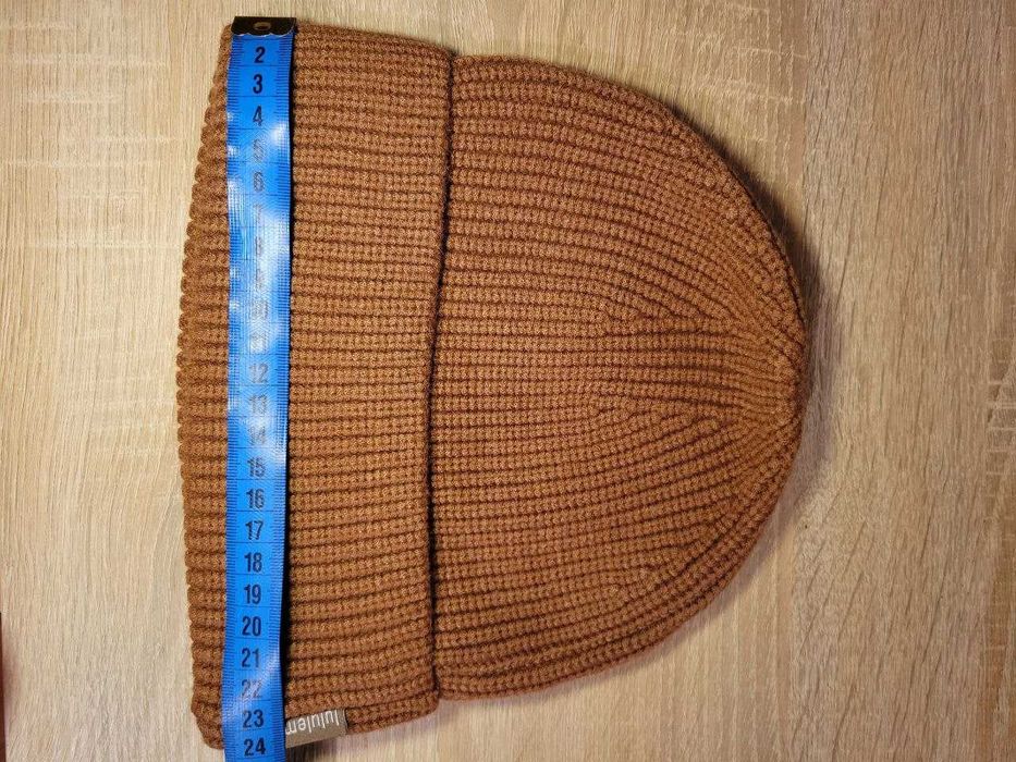 В`язана шапка lululemon 40% шерсть 3 кольори