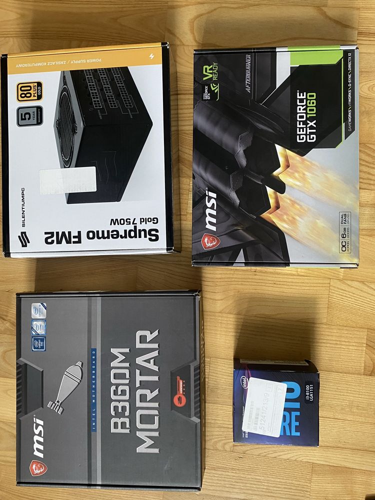 Zestaw PC do gier z TV.