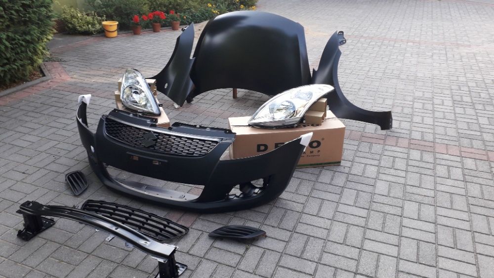 SUZUKI SWIFT MK7 2010 - zderzak przedni idealny