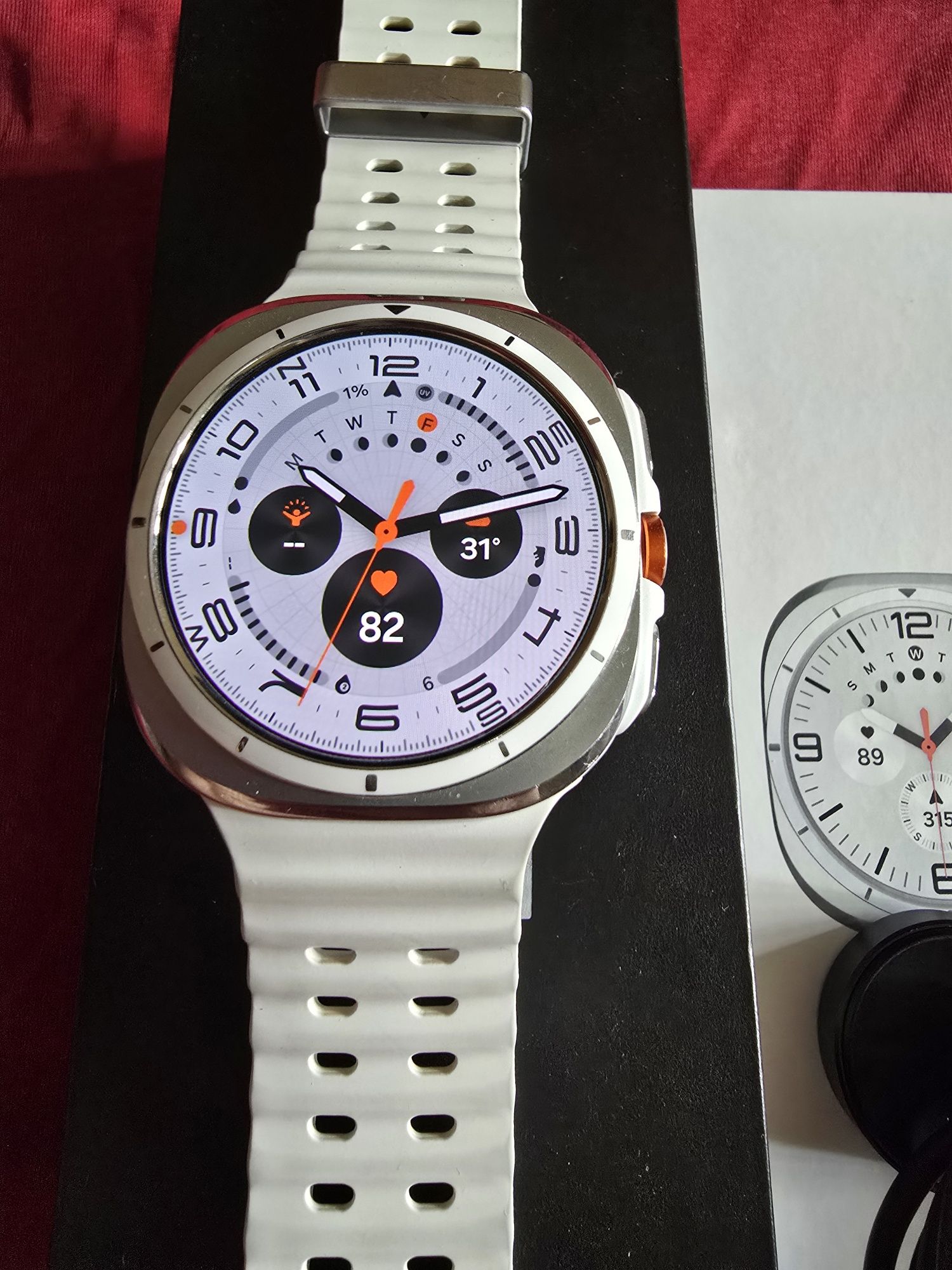 Не срочно Samsung Galaxy Watch 7 ultra 47mm titanium white