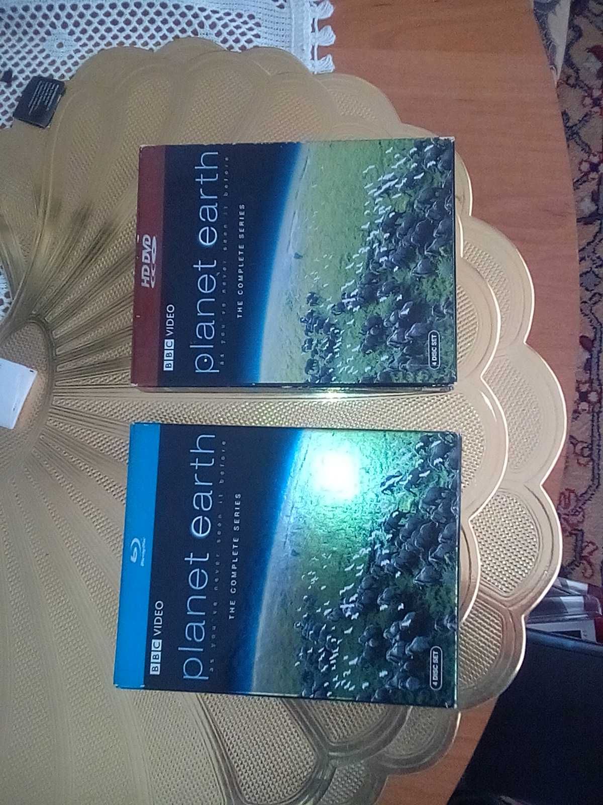 Planet Earth  plyt Box set BLUERAY i HDDVD.na 2 formatach