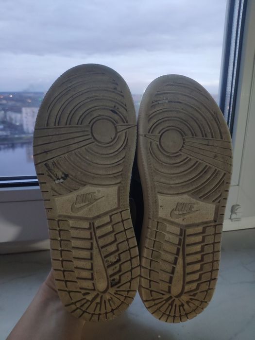 Хайтопи Nike кросівки без утеплення 18 см