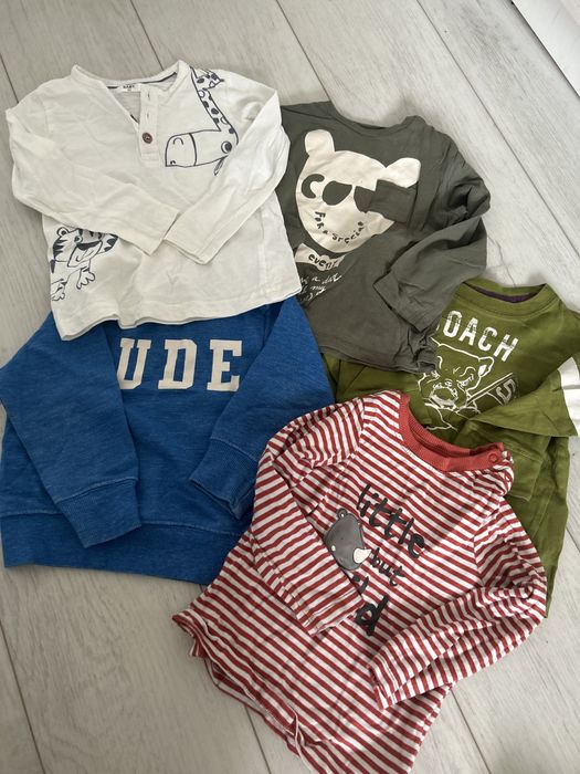 Bluzki chłopięce 86-92