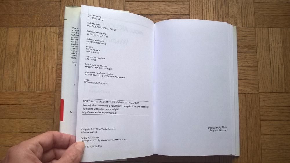 Wyspa Krym, Wasilij Aksionow