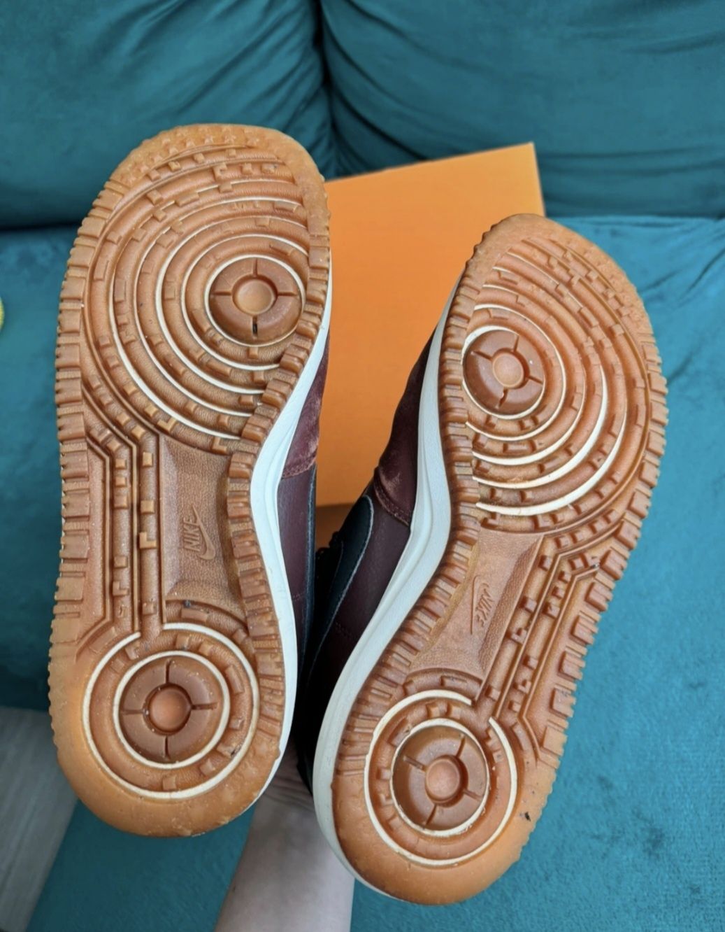 Buty Nike air force 1lunar Sneakerboot Barkroot Brown roz 42