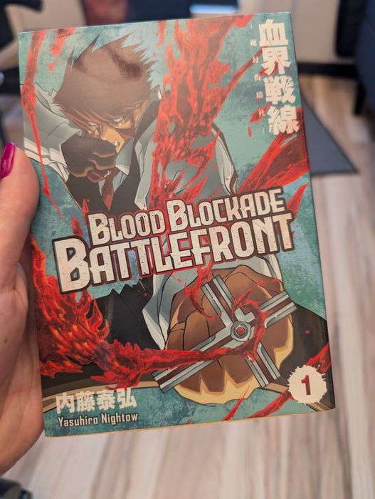 Blood blockade battlefront tom 1 manga