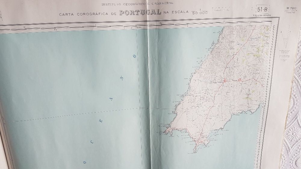 13 Mapas / Cartas Corográficas de Portugal - IGC - conjunto 10 euros
