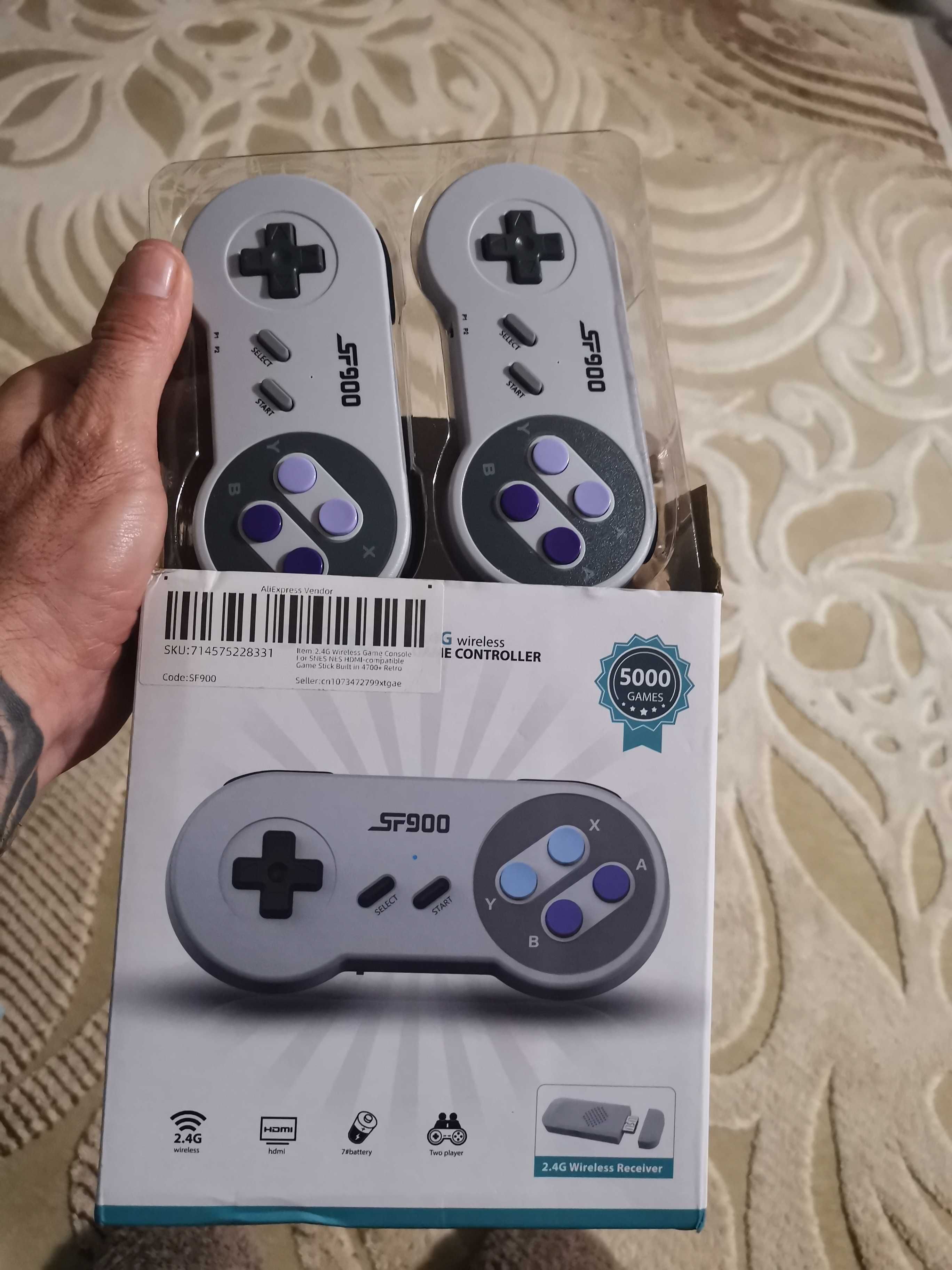 Consola de jogos old school
