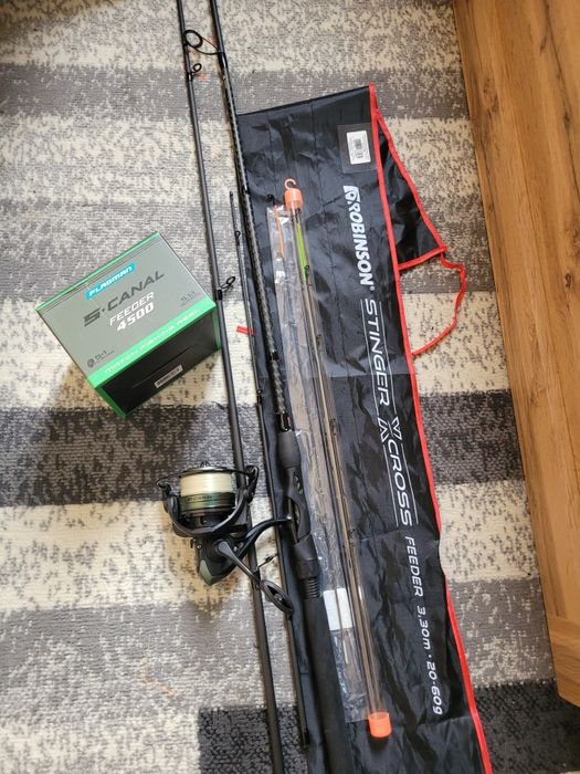 Wędka Robinson Stinger  X-CROSS Method feeder 3,30M  plus kołowrotek