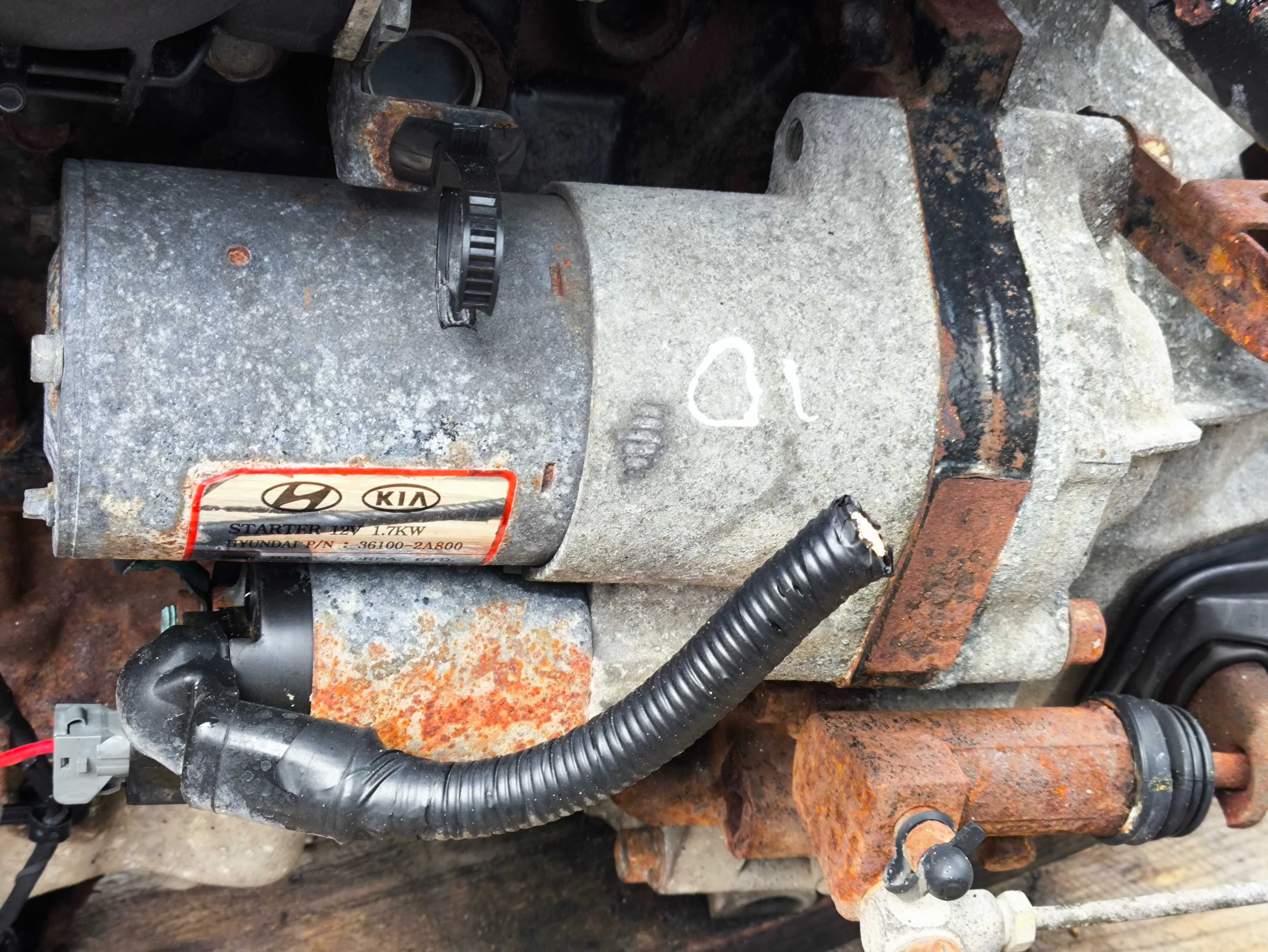Rozrusznik Hyundai IX35 1.7 CRDI D4FD EU5 11r 36100-2A800 Siedlce