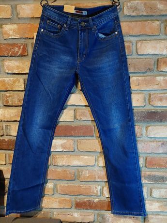 Spodnie jeans męskie w30 L32