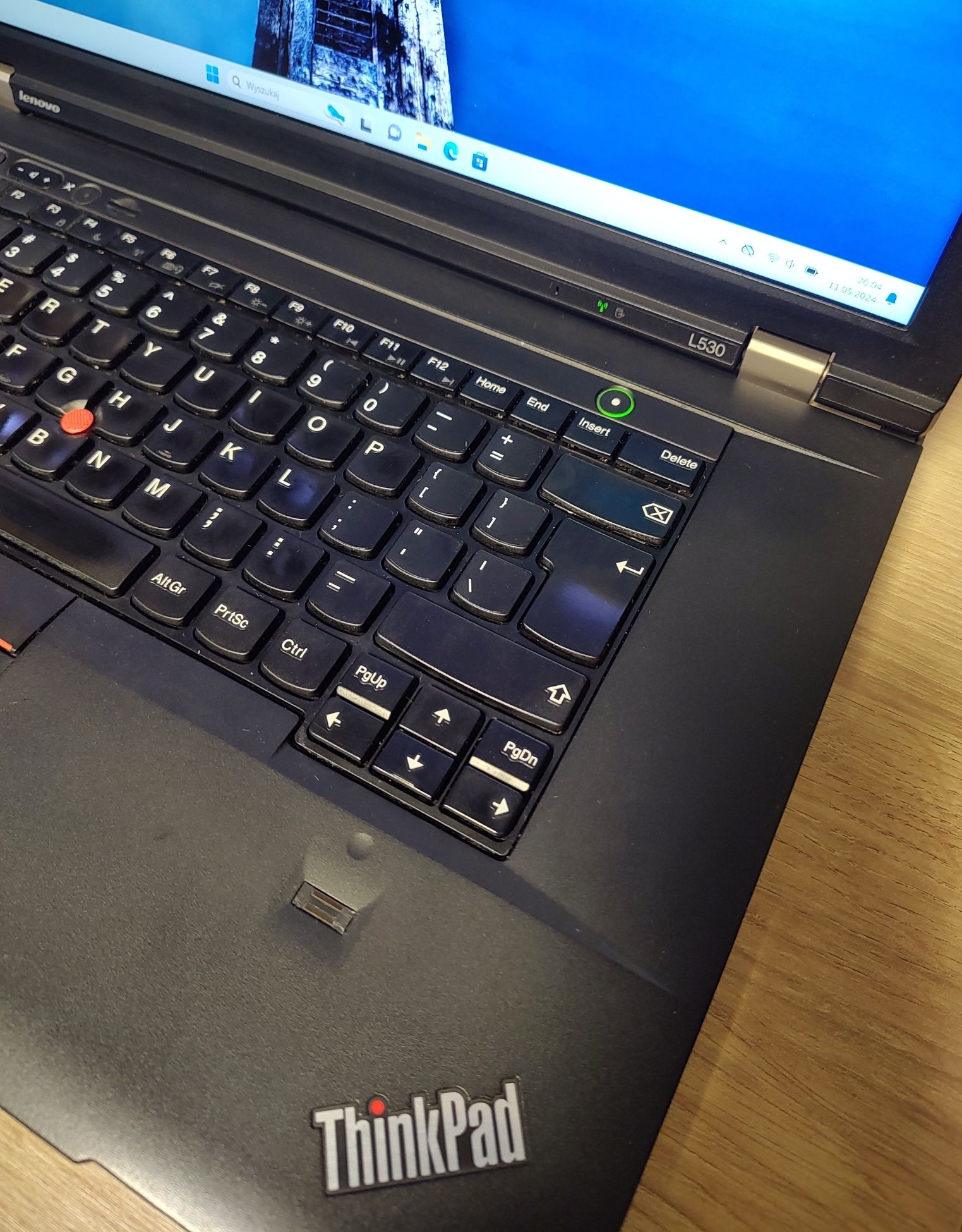 Lenovo ThinkPad L530 i5/8GB RAM/matryca 15,6 HD+/dysk SSD 128GB/dobry
