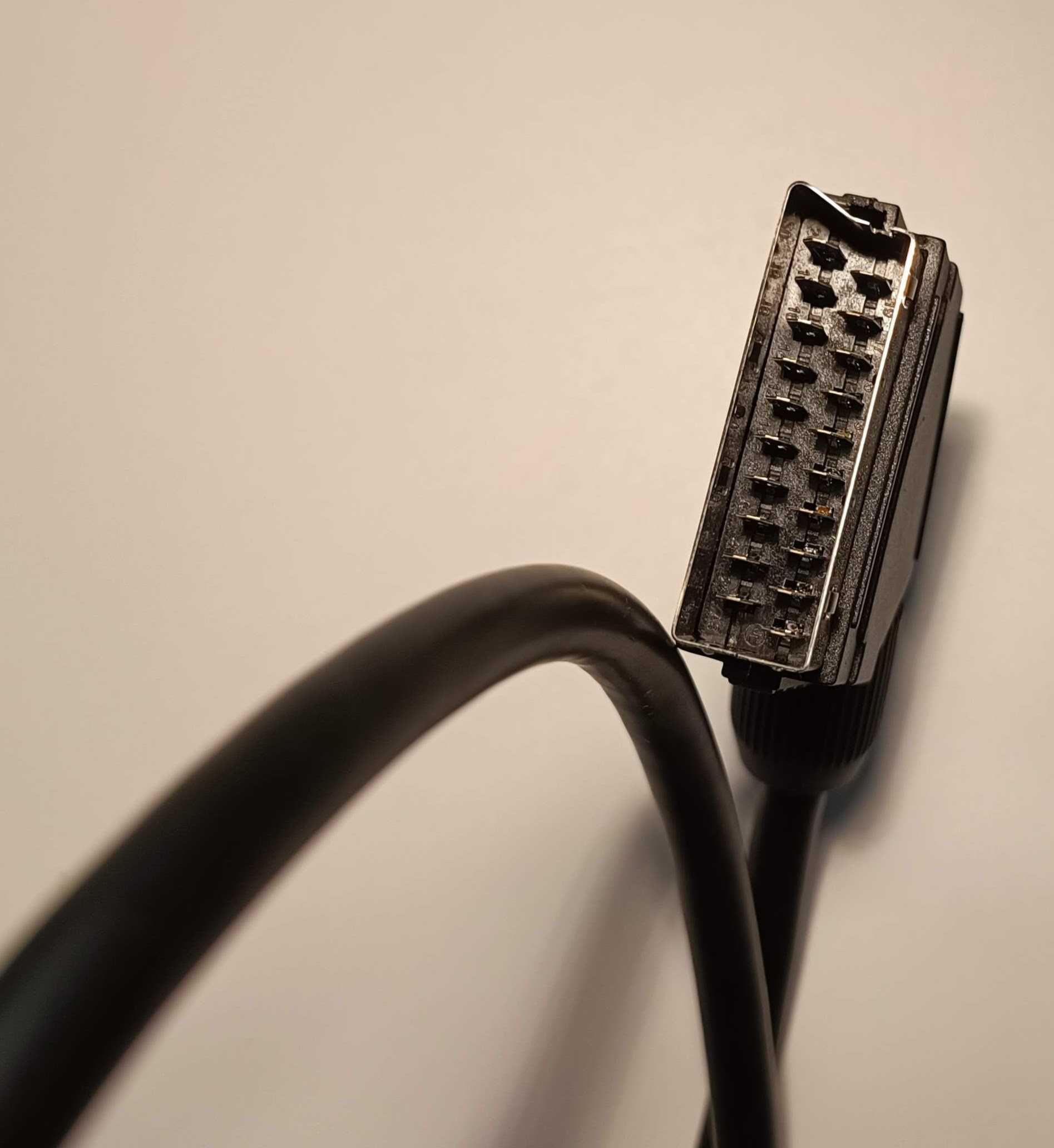 Kabel Scart-Scart Euro-Euro 0,9m