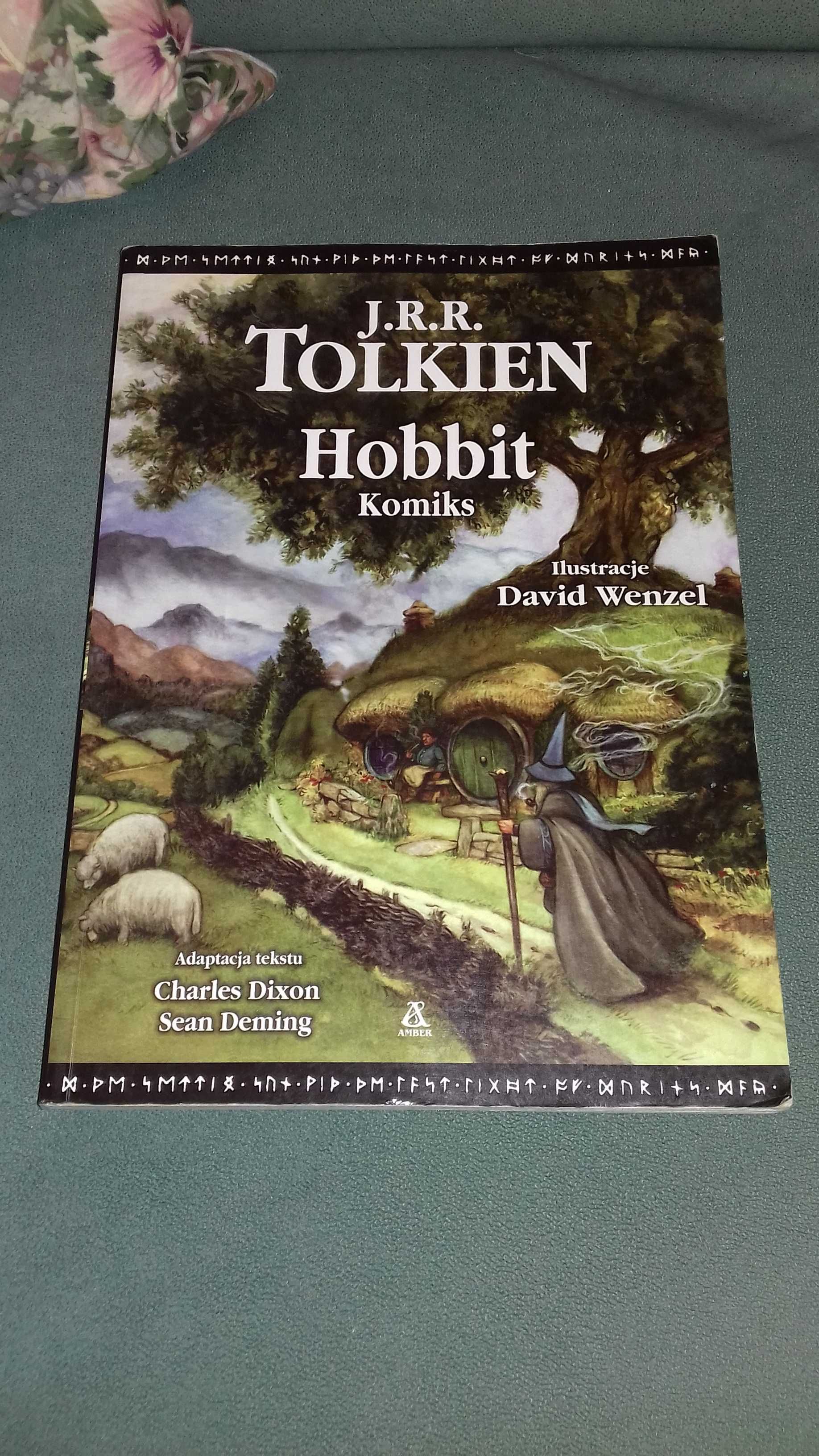 Komiks Hobbit J.R.R. Tolkien David Wenzel