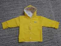 ABC bluza polarowa żółta zimowa ciepła rozmiar 104 z kapturem na zimę