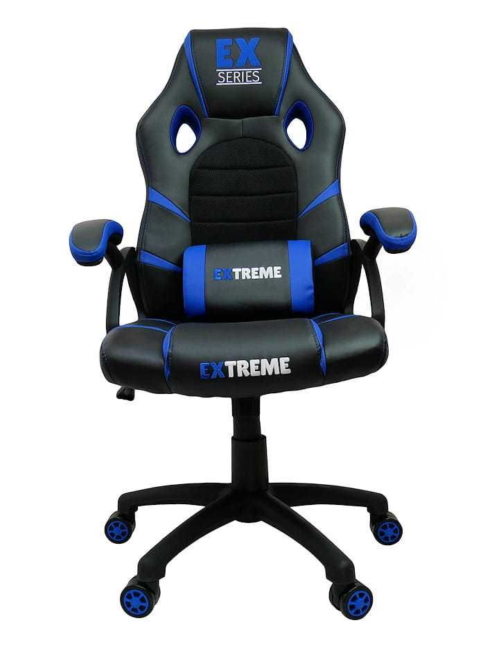 Fotel Gamingowy Extreme EX Dark Blue - Obrotowy