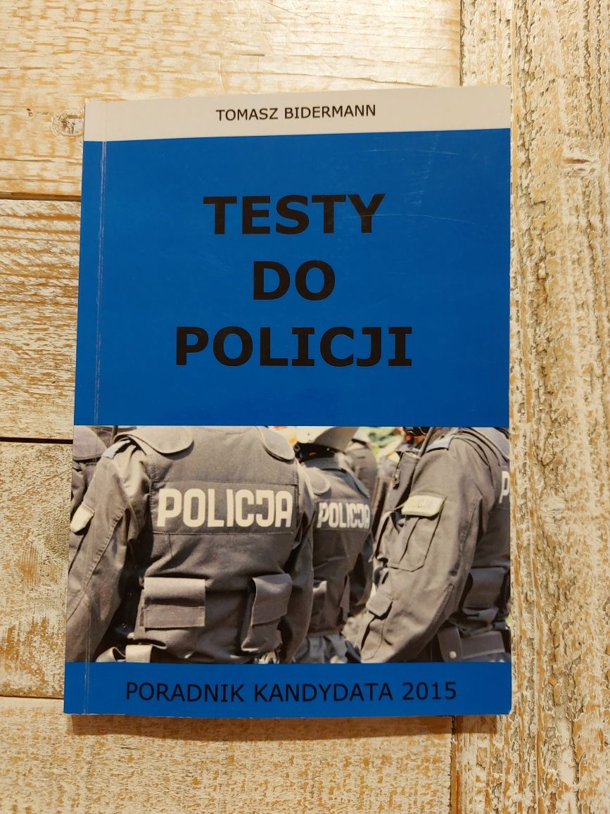 Testy do policji. Tomasz Biderman