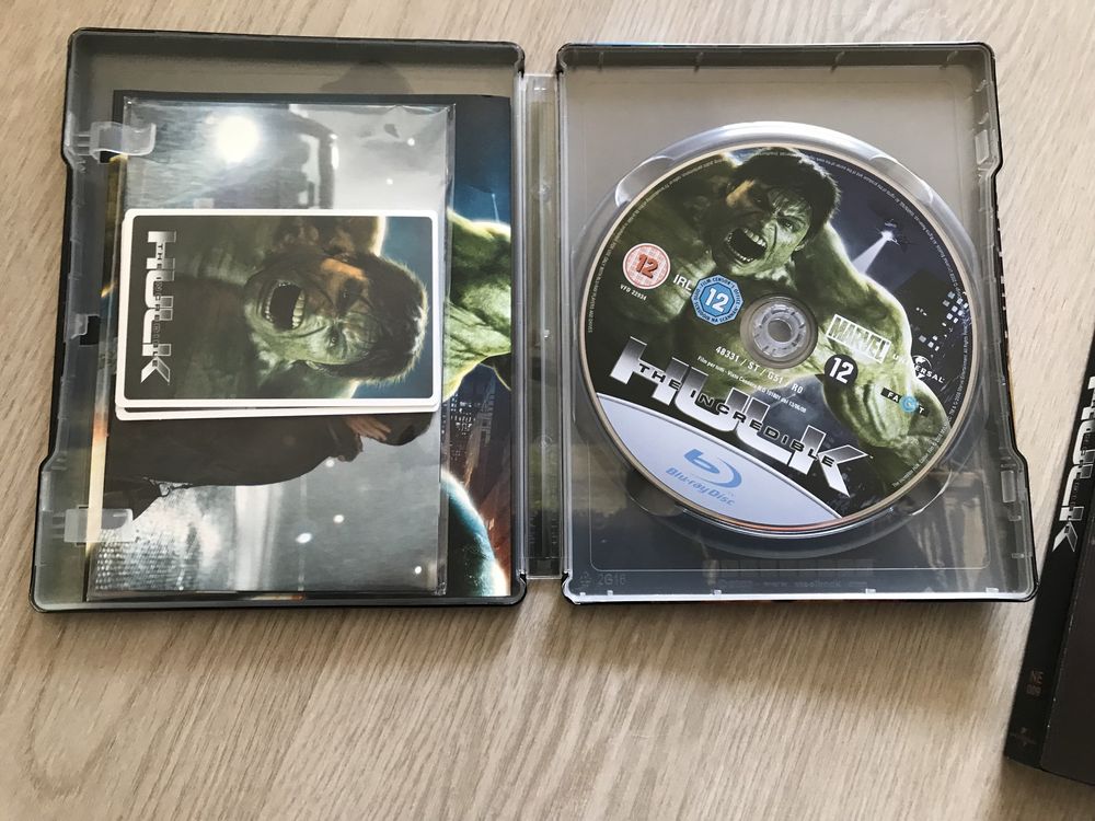 Incrível Hulk blu-ray steelbook Novamedia