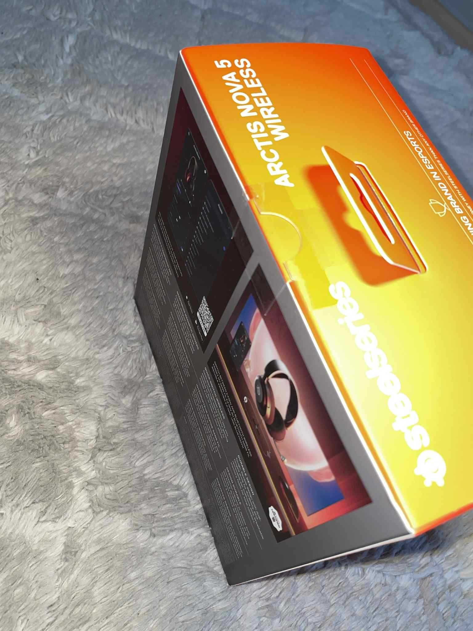 NOWE STEELSERIES Arctis Nova 5 Wireless, Słuchawki Nauszne
