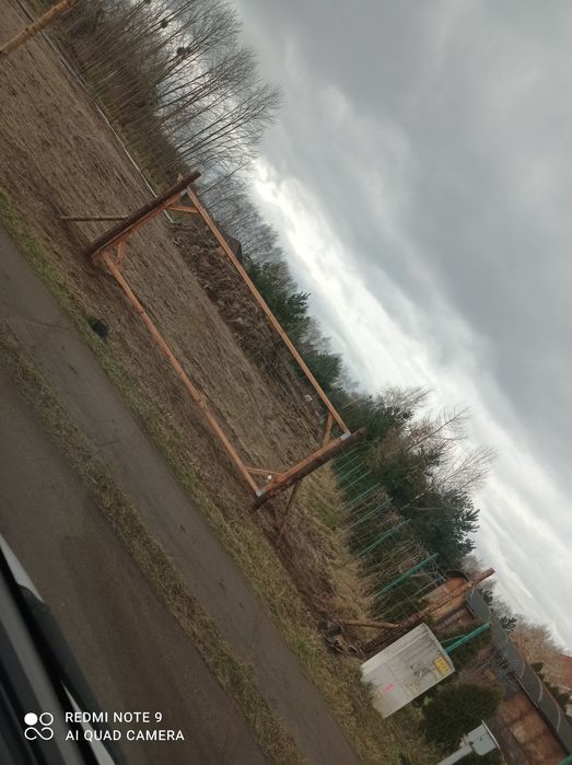 Ogrodzenie tymczasowe budowlane 15zł cena za m. stemple siatka leśna